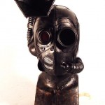gbt steampunk leather mask frontal