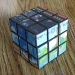 super mario rubik’s cube design