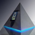 Pyramid Shaped Coffee Table-cum-iPod Dock (2)