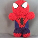 3 spiderman amigurumi