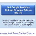 Google Analytics Opt-out Browser Add-on DOWNLOAD