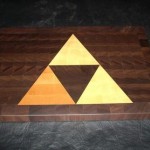 Zelda-Inspired Triforce Cutting Board (2)