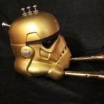 brass star wars stormtrooper helmet