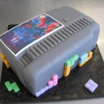 gamer groom cake