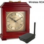 Color Wireless Mantel Clock Camera-RCA