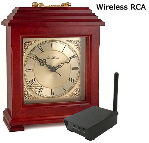 Color Wireless Mantel Clock Camera-USB