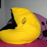 Pac Man pillow