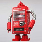 coca cola robot vending machine image