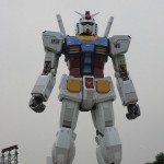 gundam robot statue image