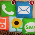 iphone icons pillow design image