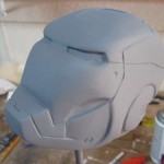 iron man carved helmet art 1