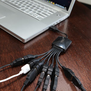 The USB Octopus at work