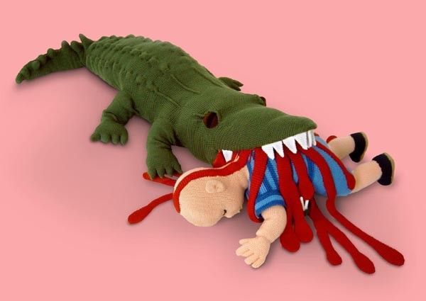 alligator doll