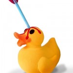 duck arrow in head plush doll image
