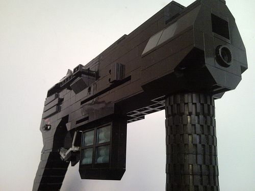 metal gear solid gun from lego weapons
