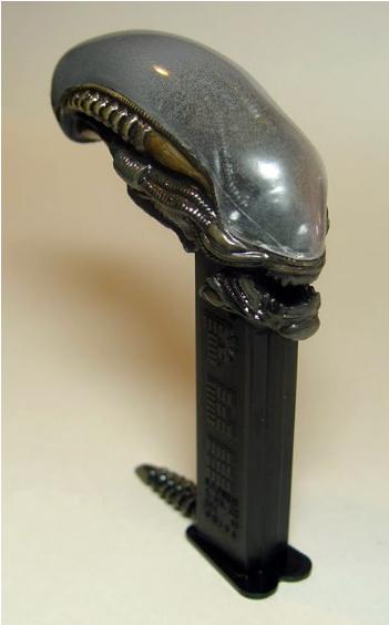 Alien PEZ dispenser