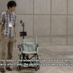 Robotic Wheelchair Follows Humans