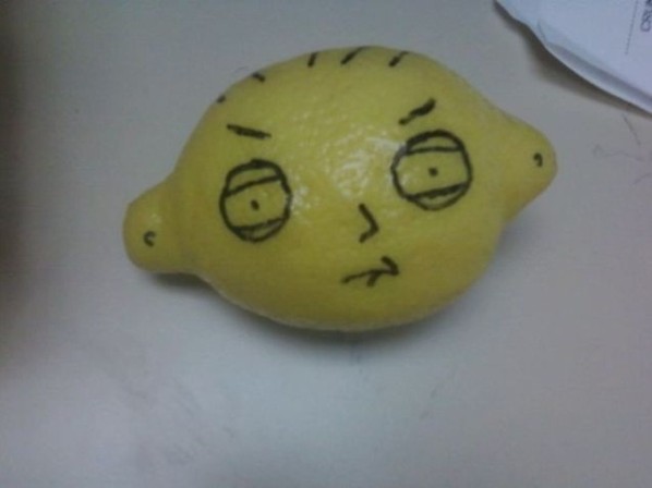 Stewie Griffin Lemon Face