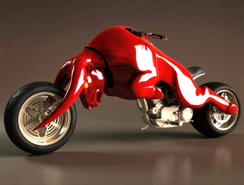 red bull motorcycle mod design