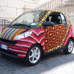 smart car crochet design image