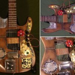 steampunk guitar mod design 2