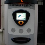 umbrella and camera vending machine image
