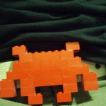 Build a Lego Space Invaders Belt Buckle