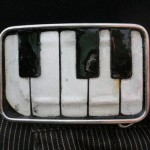 Piano Key Belt Buckle