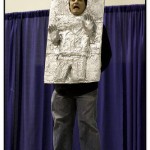 bizarre star wars costumes han solo frozen in carbonite costume 1