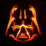 halloween pumpkin carvings artwork dart vader
