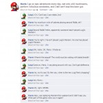 mario & luigi facebook fight