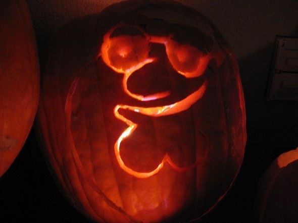 pumpkin carvings family guy griffin 1