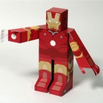 Iron Man paper toys2