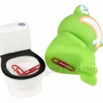 The Frog’s Butt Paper Clip Holder
