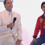 Will Ferrel and Manny Pacquiao Sing ‘Imagine’