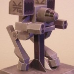 mech warrior papercraft automata