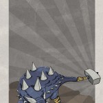 Superhero Dinosaur – Ankylosaurus Thor