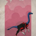 Superhero Dinosaur – Gallimimus Nightcrawler