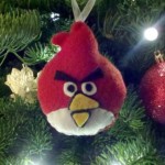 angry birds christmas ornaments red bird