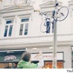 Bike Up a Lamp Post