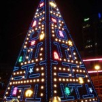 pacman christmas tree design
