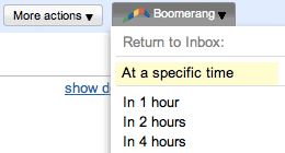 Boomerang Gmail Screenshot 2