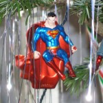 xmas ornaments superman comic