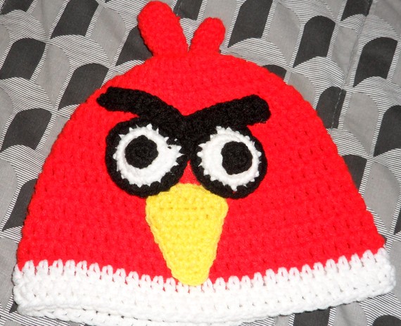 Red Angry Bird Beanie