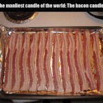 bacon candle diy