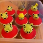 angry birds cupcake 3
