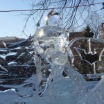batman ice sculpture