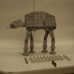 Lego AT-AT and Stormtrooper Minifigs