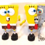 spongebob terminator lego art