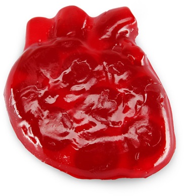 valentine's day gift ideas bleeding heart gummy